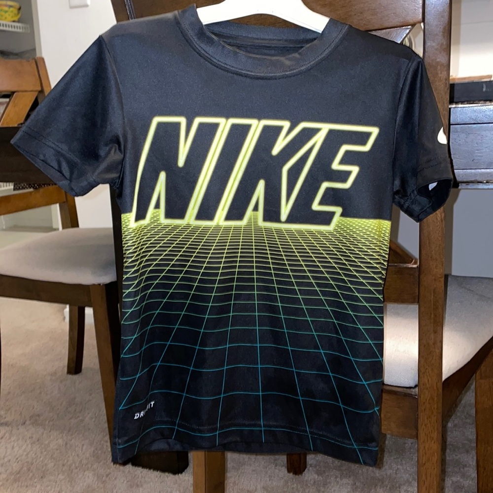 Nike Youth Dri-Fit Neon Shirt Size 5